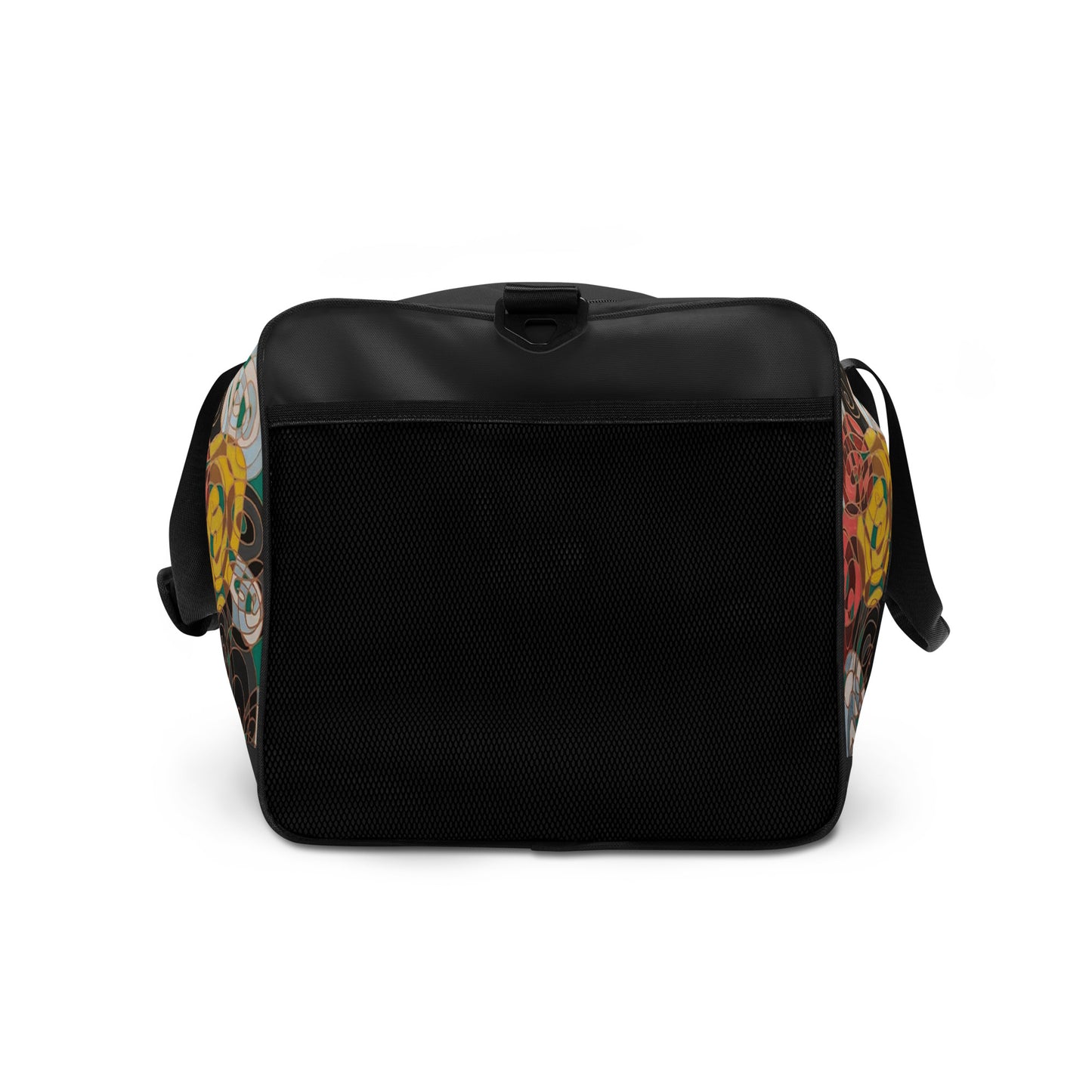 Red and Yellow, Black and White Duffle bag