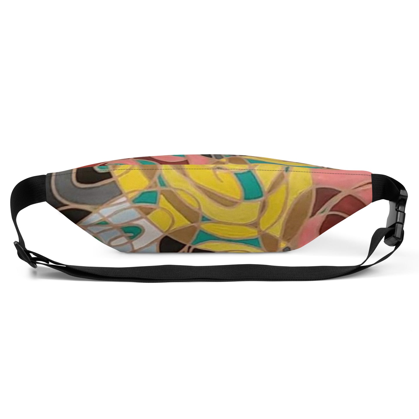 Red and Yellow, Black and White Fanny Pack