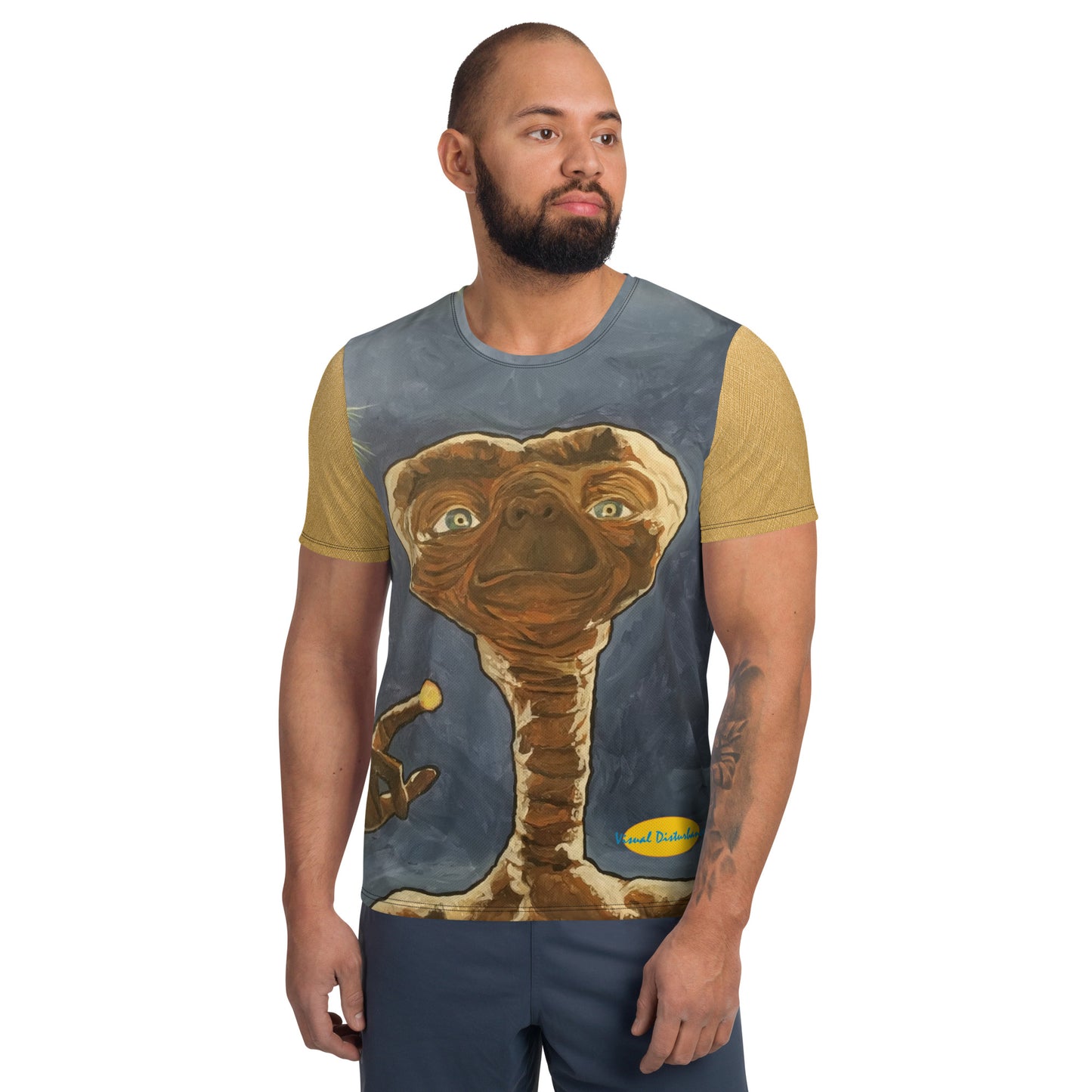 E.T. All-Over Print Men's Athletic T-shirt