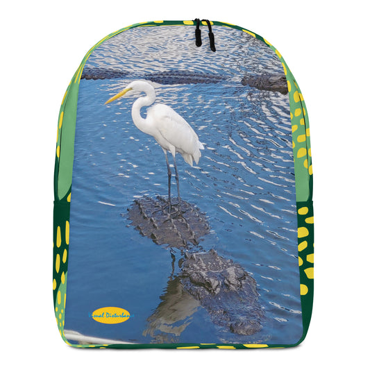 Bird on an Alligator Minimalist Backpack