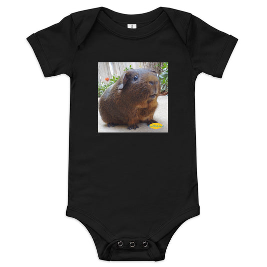 Gunther the Guinea Pig Baby short sleeve one piece