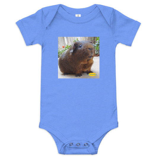 Gunther the Guinea Pig Baby short sleeve one piece