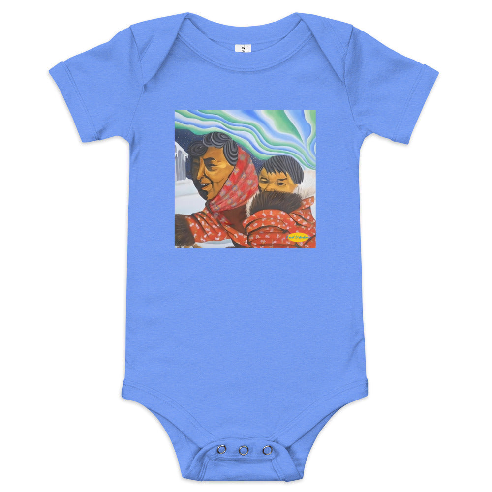 An Inuit's Journey Baby short sleeve one piece