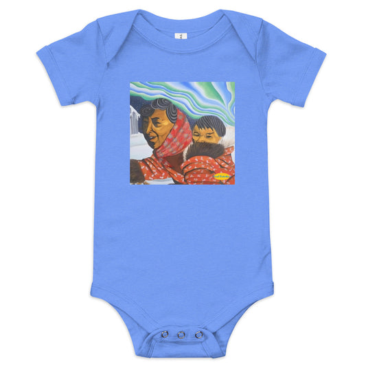 An Inuit's Journey Baby short sleeve one piece