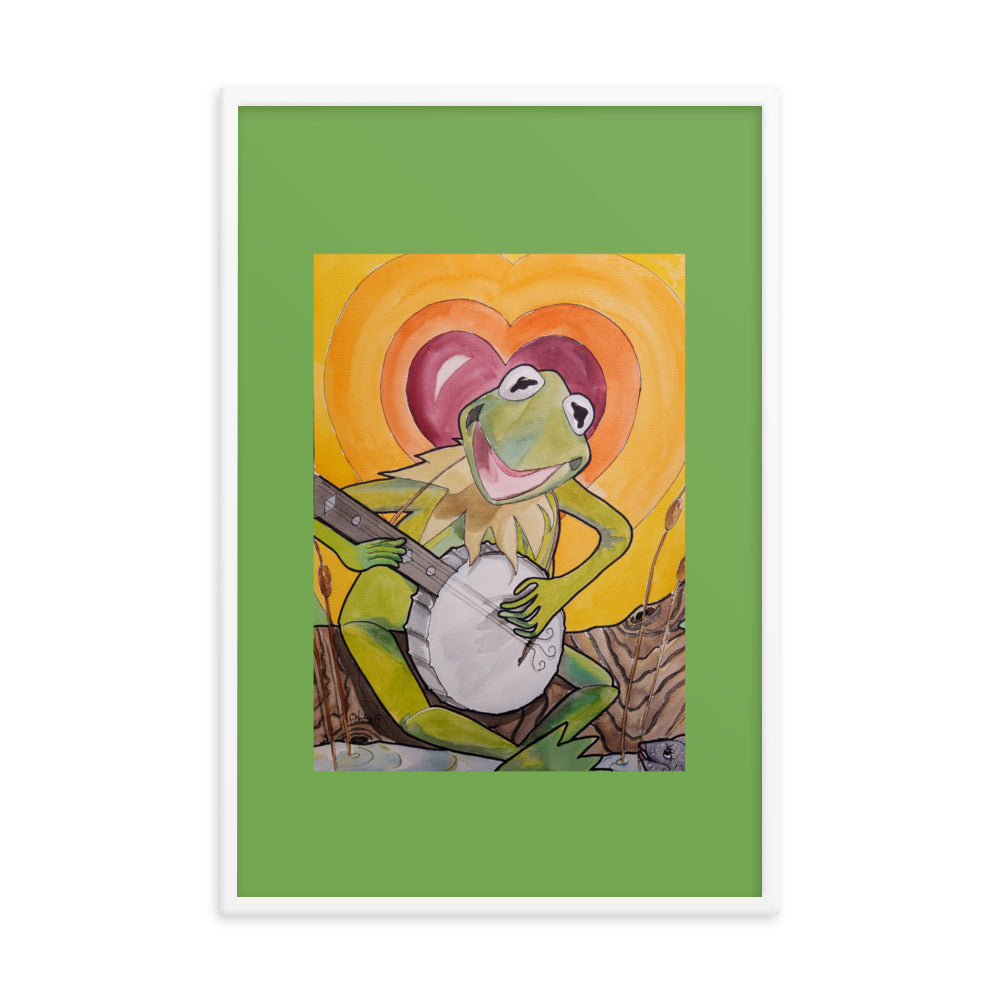 Kermit the Frog Framed poster