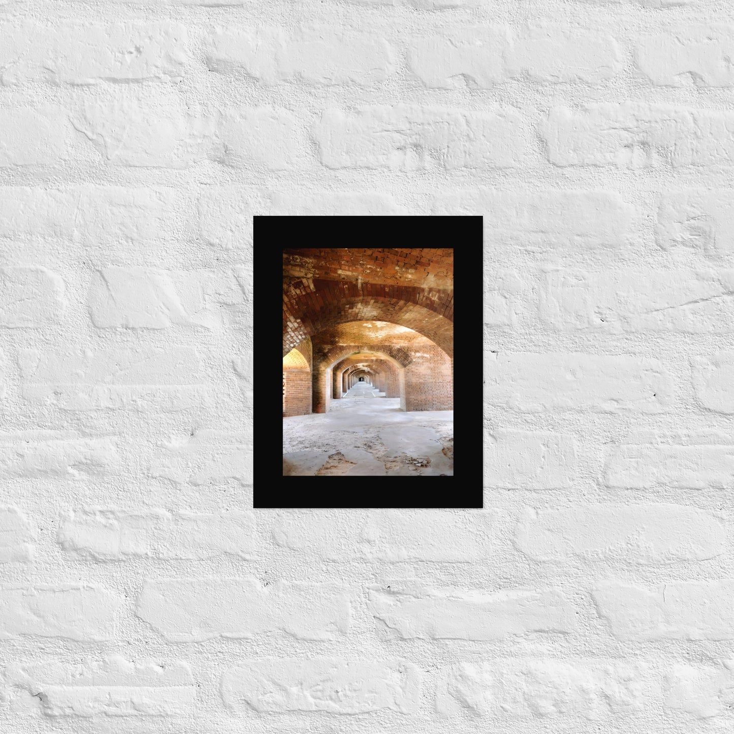 Fort Jefferson Arches Poster
