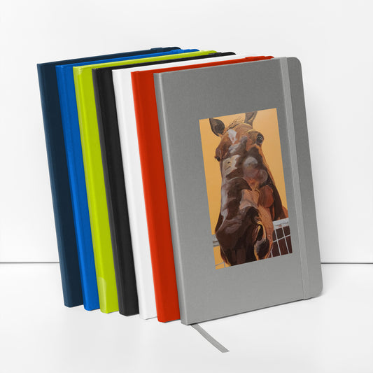 A horse I Met in Tucson Hardcover bound notebook