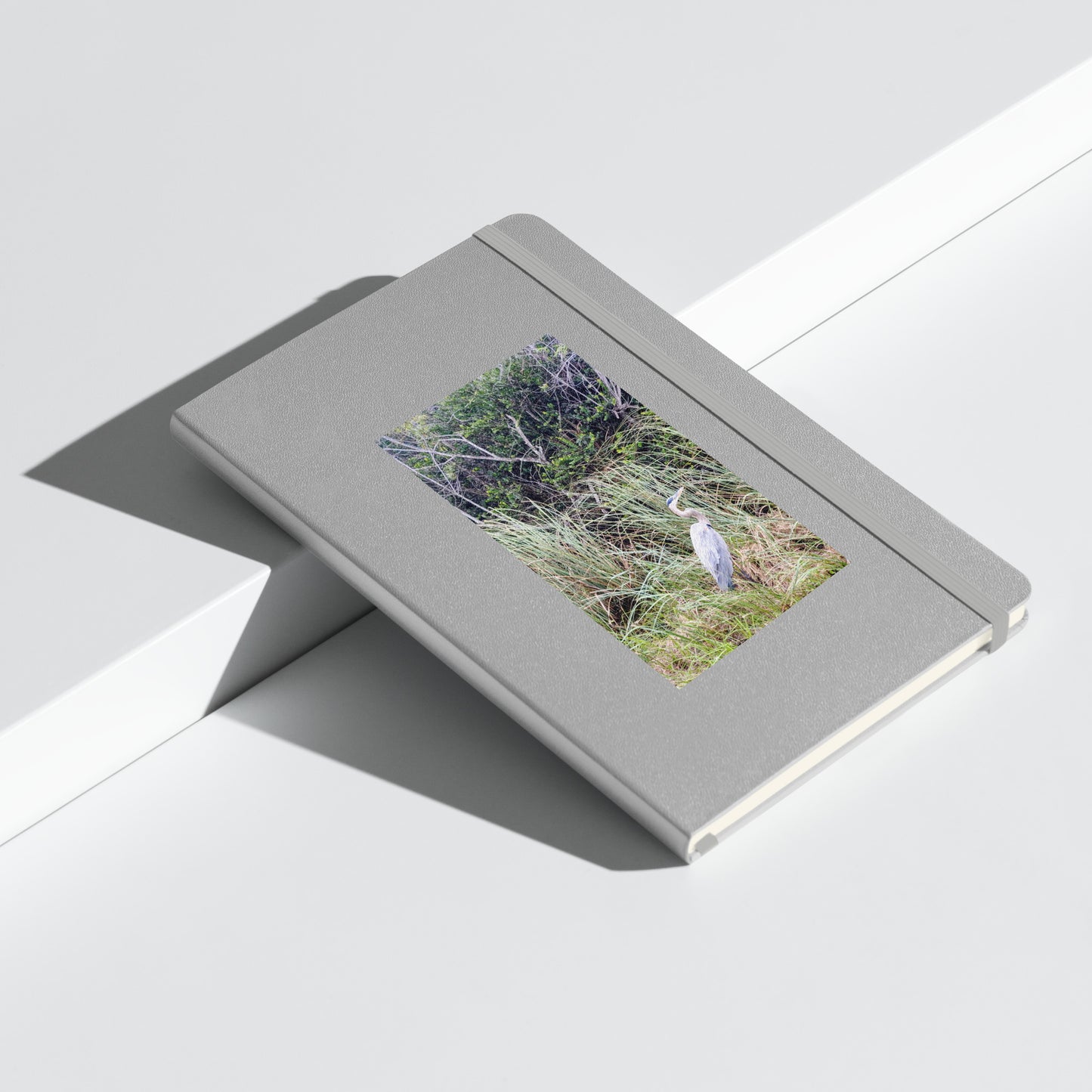 Everglades Heron Hardcover bound notebook
