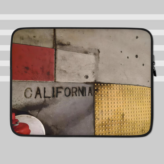 California Sidewalk Laptop Sleeve