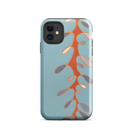 Sea Dragon in Blue and Orange Tough Case for iPhone®