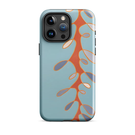 Sea Dragon in Blue and Orange Tough Case for iPhone®