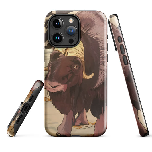 Purple Musk Ox Tough Case for iPhone®
