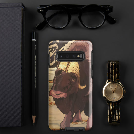 Purple Musk Ox Tough case for Samsung®