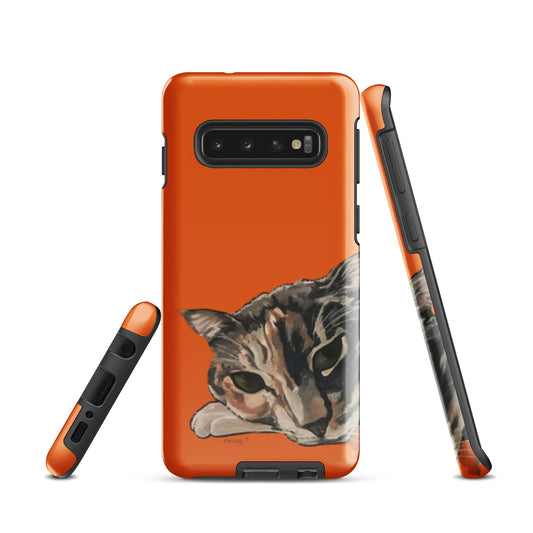 Calico Cat in Orange Tough case for Samsung®