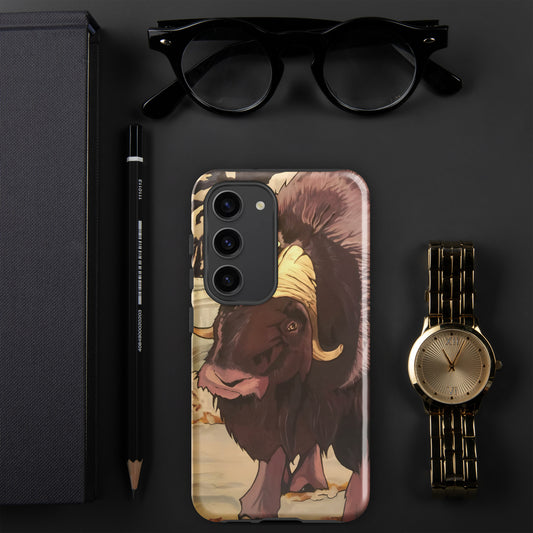 Purple Musk Ox Tough case for Samsung®