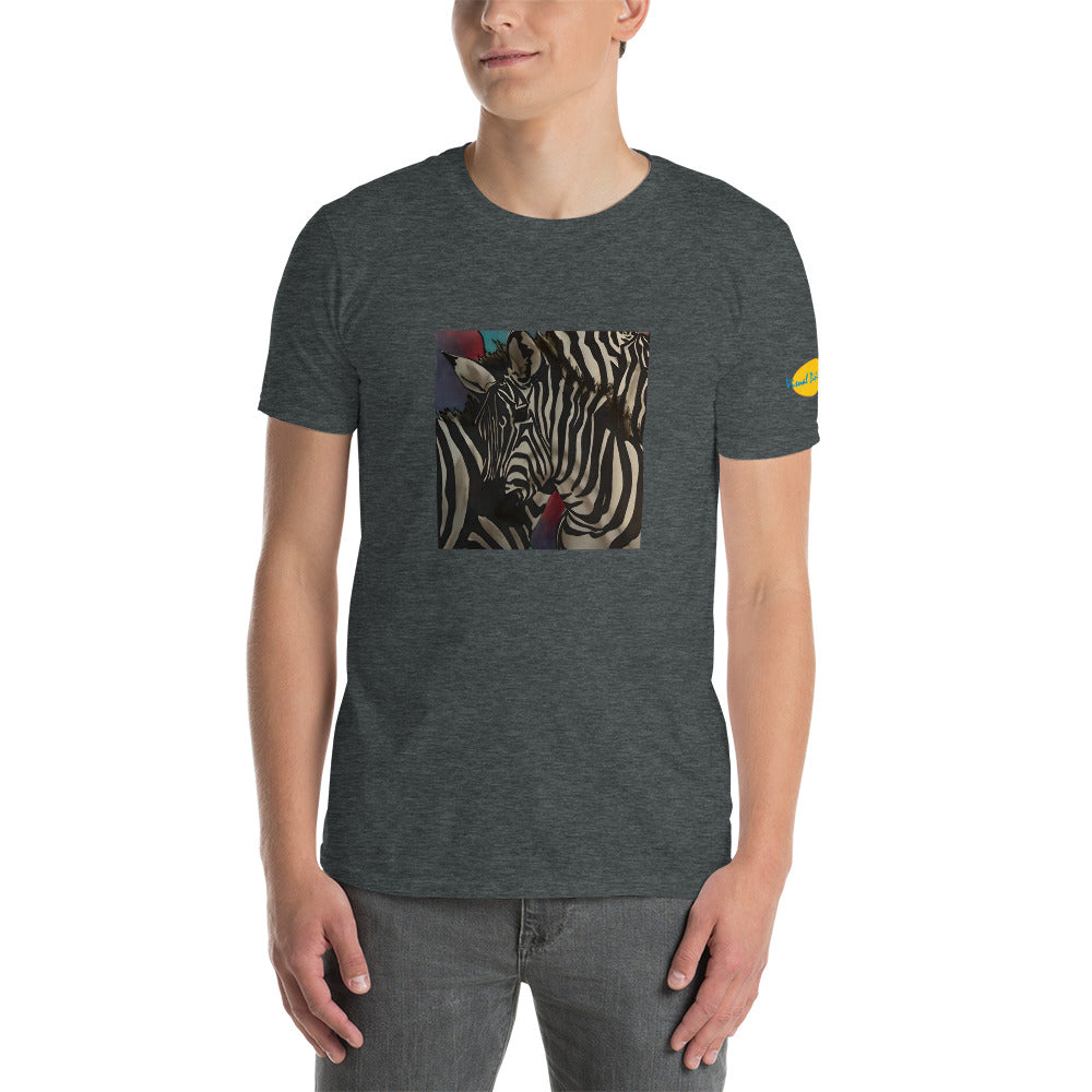 Zebras in the Sun Short-Sleeve Unisex T-Shirt