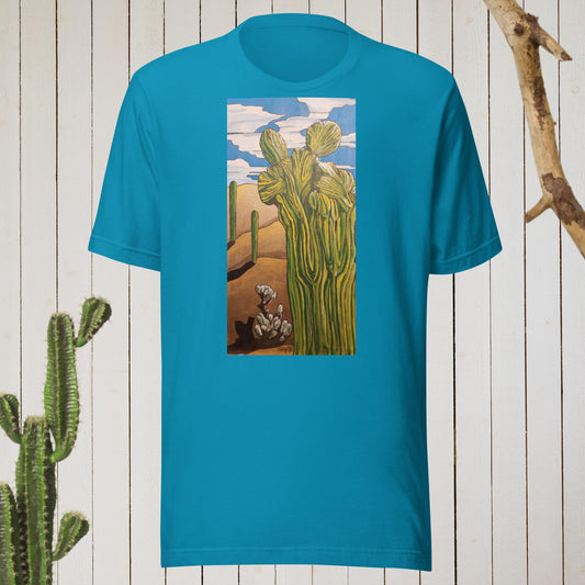 Crested Saguaro Cactus Unisex t-shirt