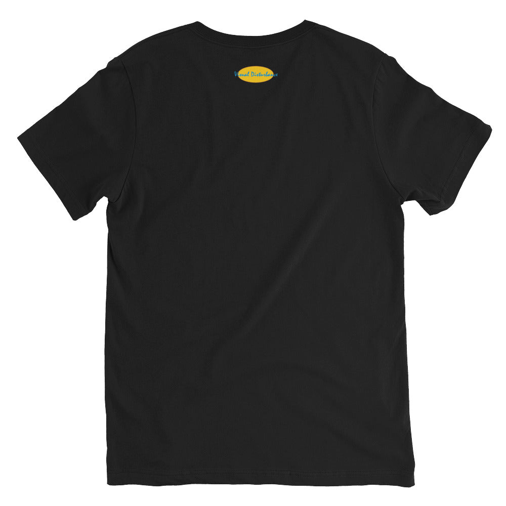 Ice Bear Unisex Short Sleeve V-Neck T-Shirt