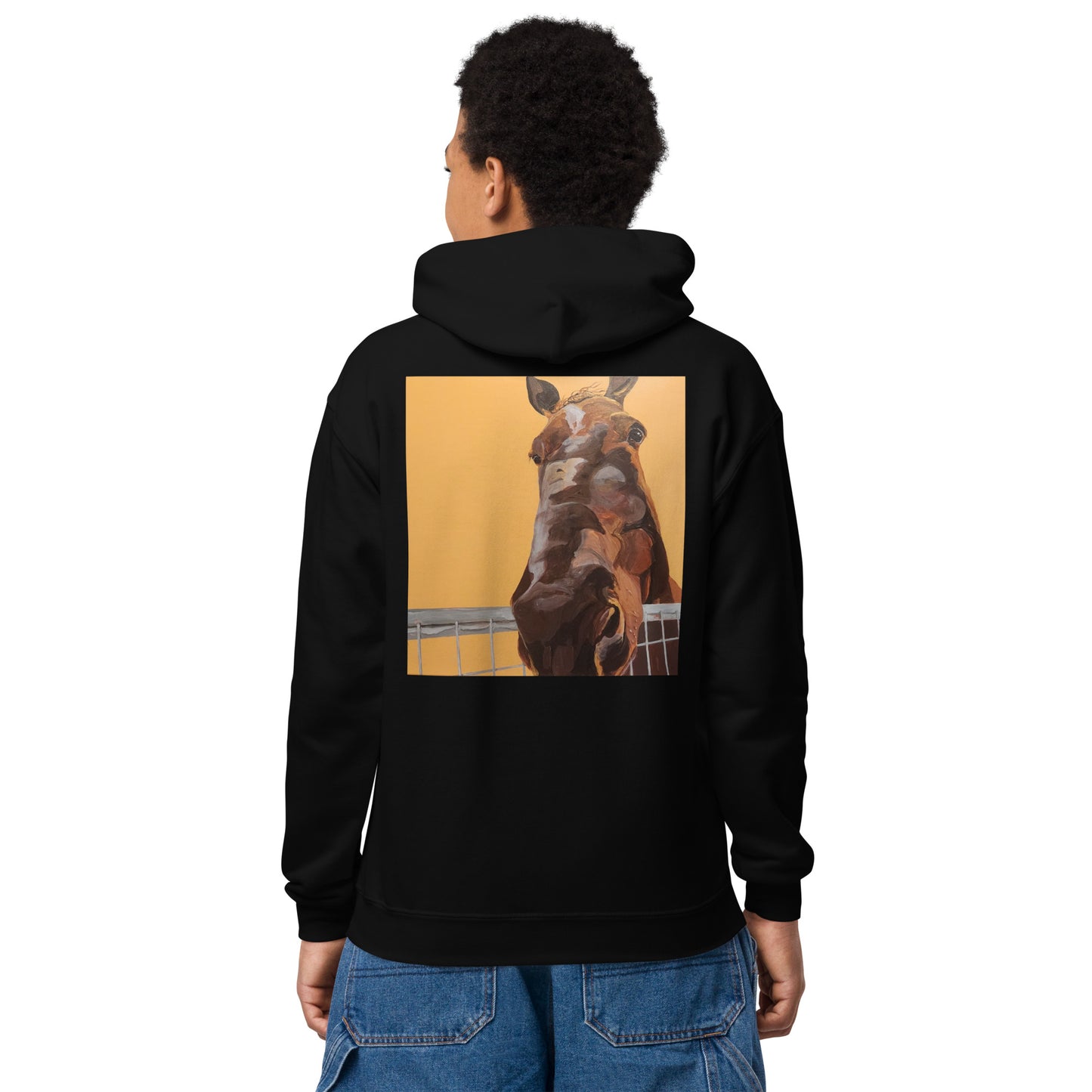 A Horse I Met in Tucson Youth heavy blend hoodie