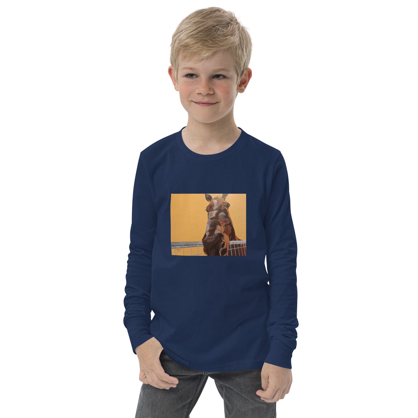 A Horse I Met in Tucson Youth long sleeve tee
