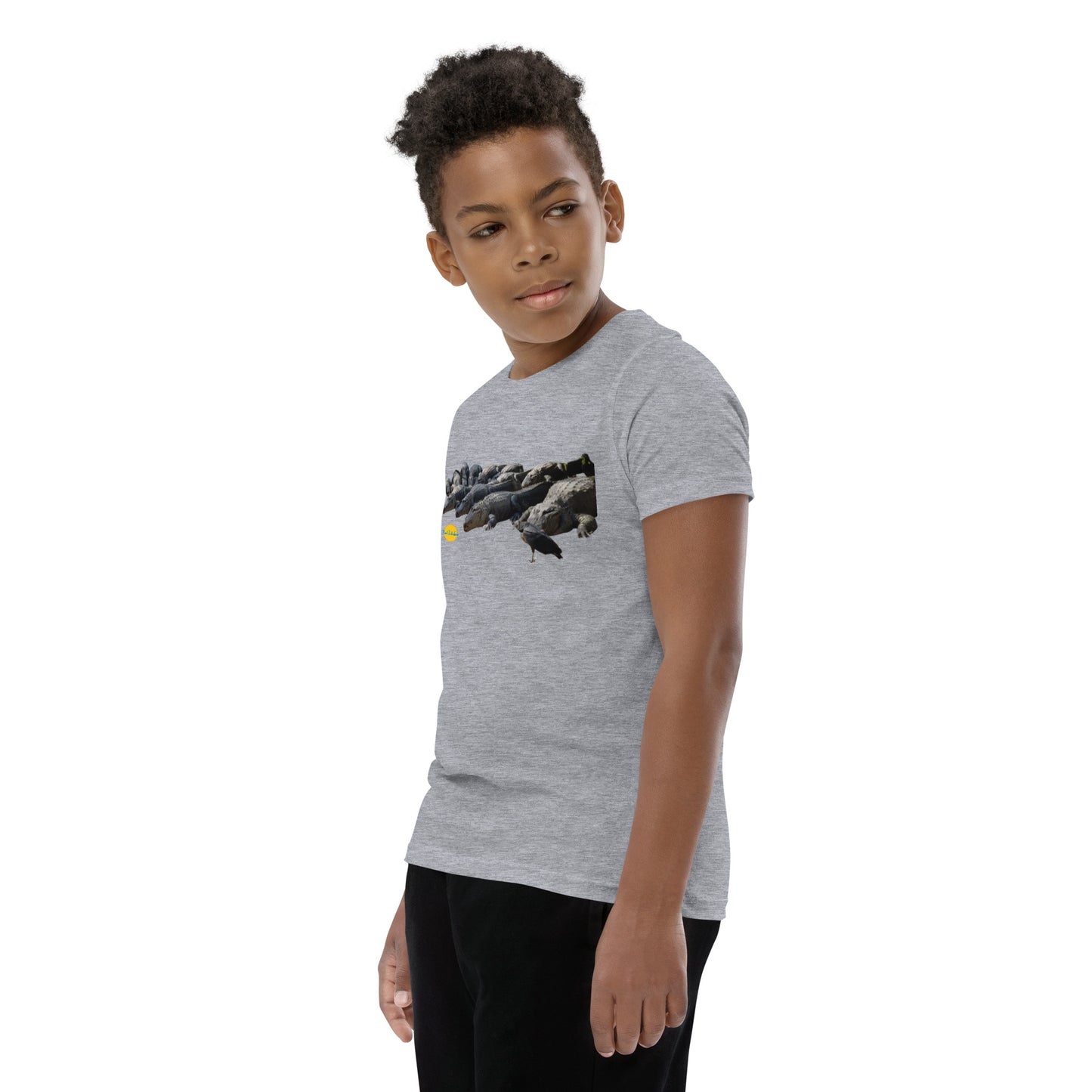 A Vulture and Alligators Youth Short Sleeve T-Shirt