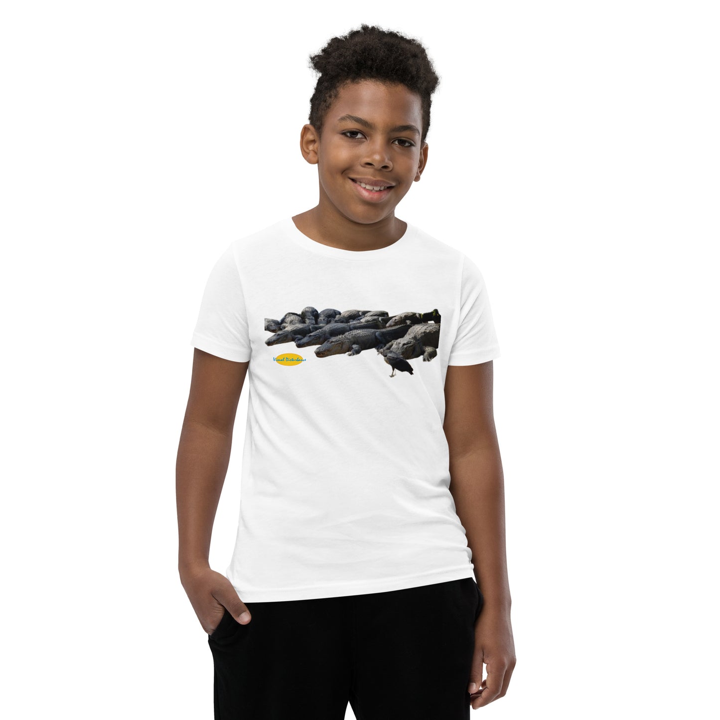 A Vulture and Alligators Youth Short Sleeve T-Shirt
